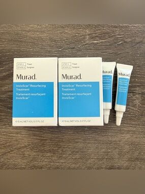 New Murad InvisiScar Resurfacing Treatment 10ml Mini Size
